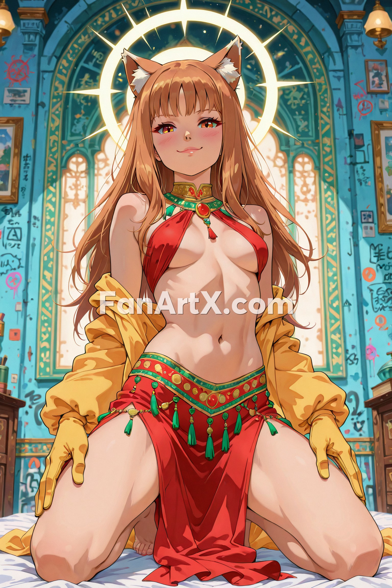 Holo fanart - Spice and Wolf characters 2178576